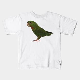 red-throated parakeet Kids T-Shirt